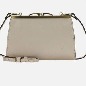 Patricia Nash MILINA Frame Crossbody Bag CHALK WHITE nwt